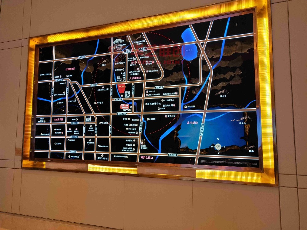 亞克力區(qū)域壁掛