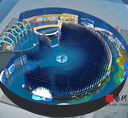 ?藍(lán)黃戰(zhàn)略規(guī)劃展覽館