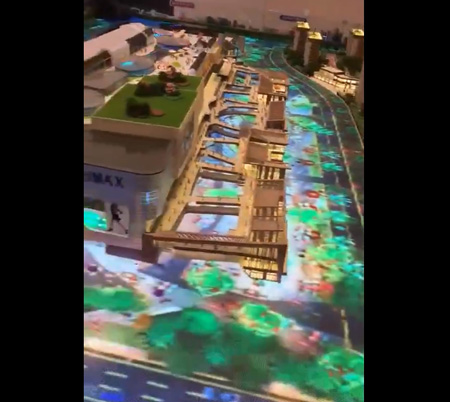 全彩LED景觀模型